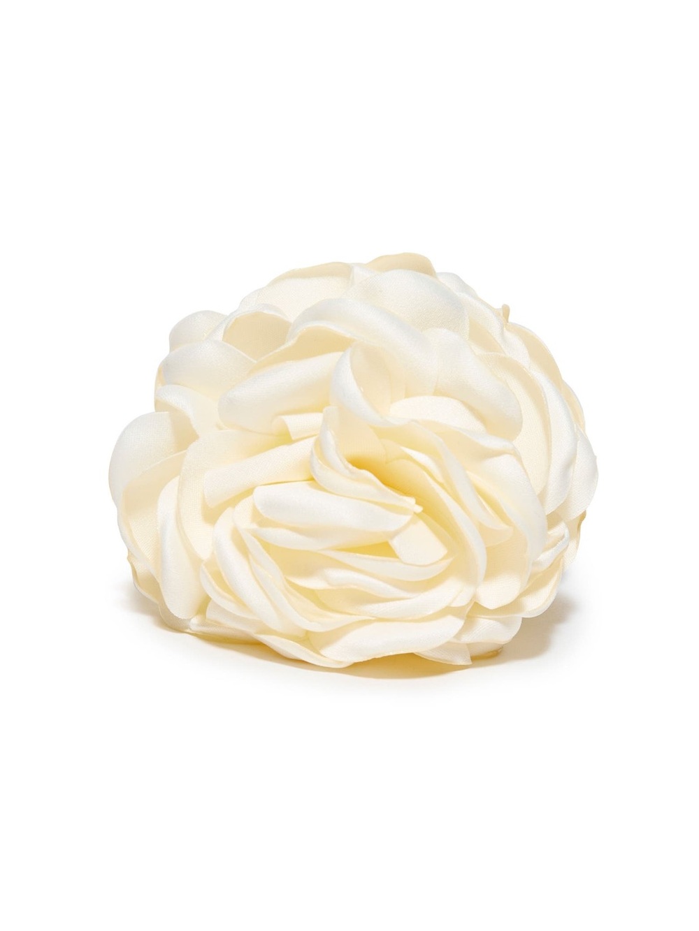 Lele Sadoughi Peony Flower Claw Clip in Ivory